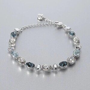 Swarovski silver crystal bracelet